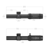 Vector Optics Forester 1-4x24SFP mira telescópica 