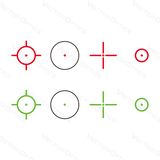 Vector Optics Omega 23x33 Mira Reflex de Quatro Retículos mira red dot 