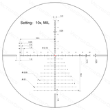 Vector Optics Veyron 3-12x44IR SFP compacto mira telescópica 