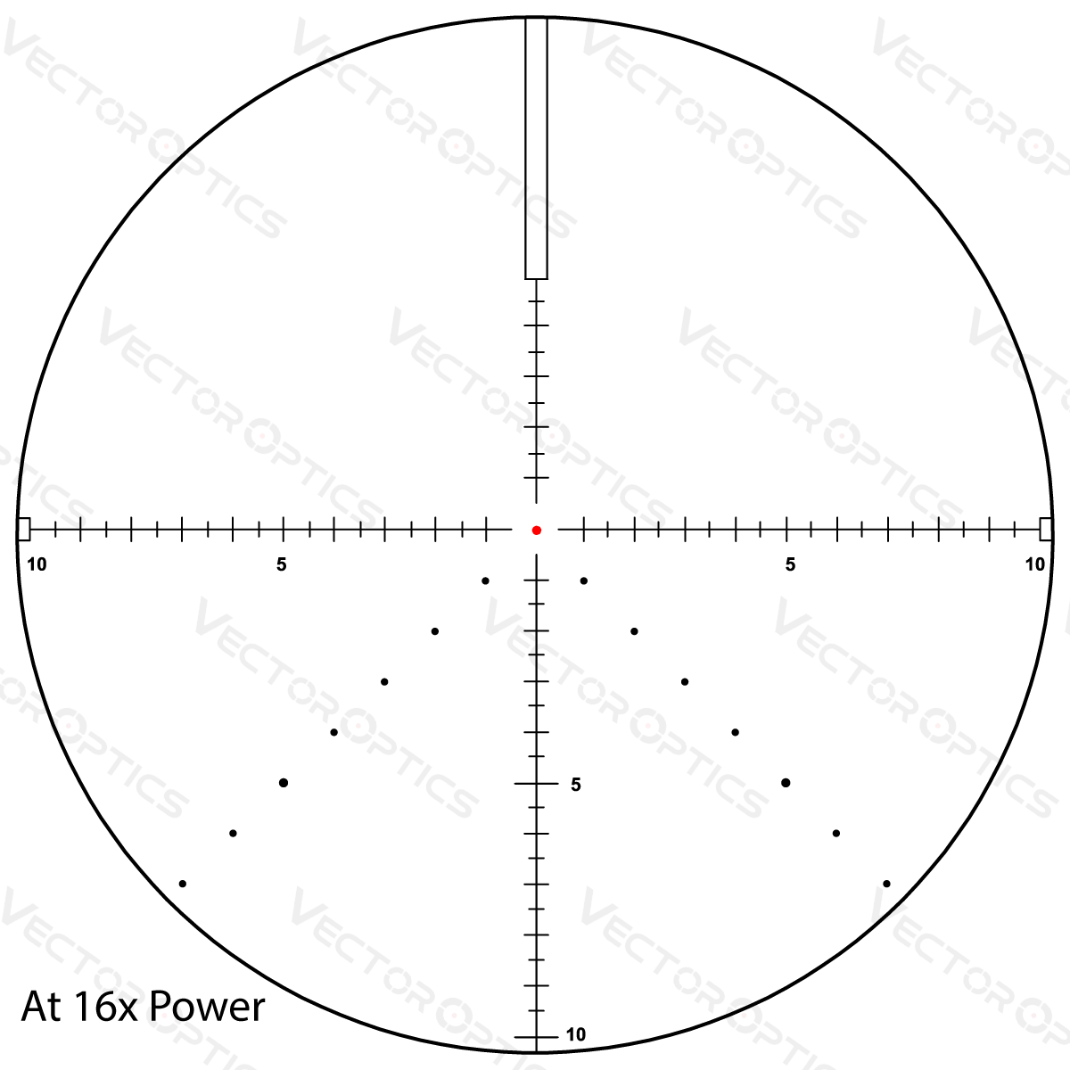 Vector Optics Veyron 4-16x44 IR Primeiro Plano Focal Iluminado mira telescópica 